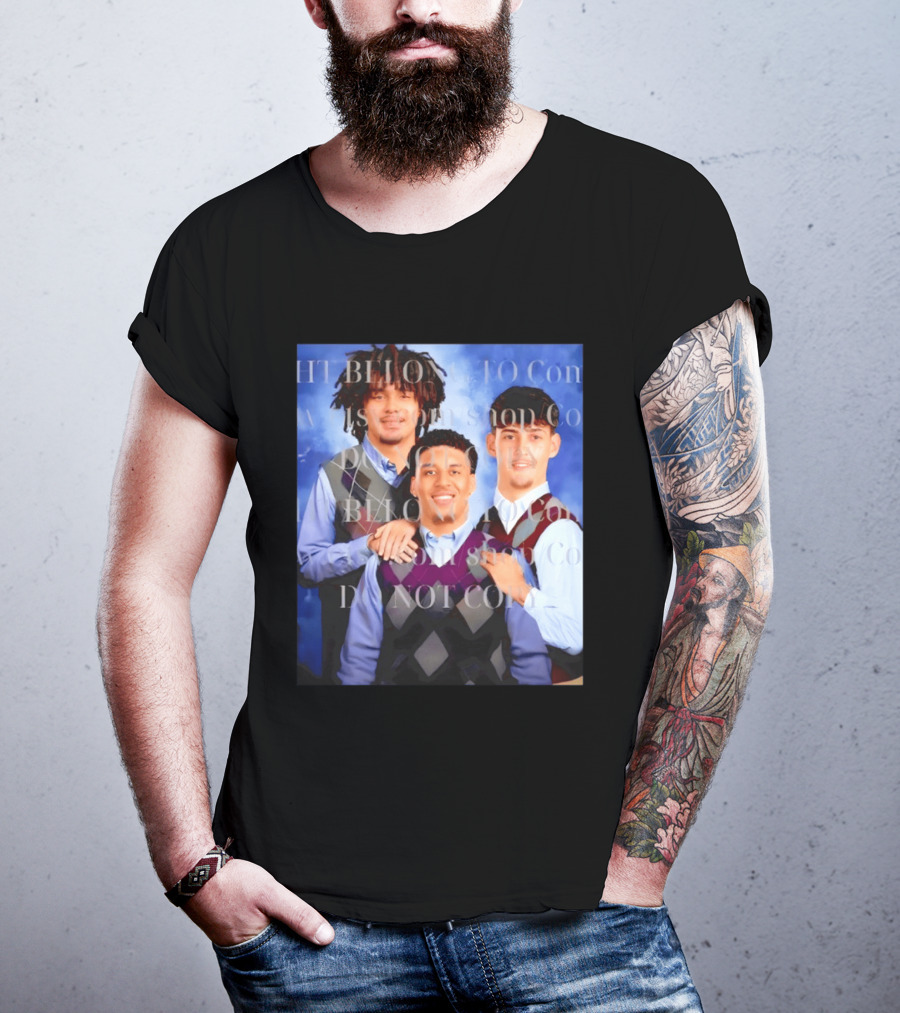 Yaxel Lendeborg Elliot Cadeau Aday Mara Step Brothers Basketball Photo T-Shirt