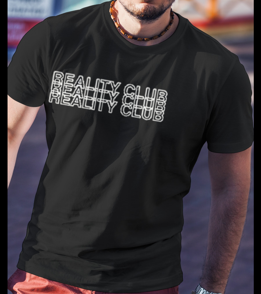 10 Years Of Reality Club Stacked T-Shirt