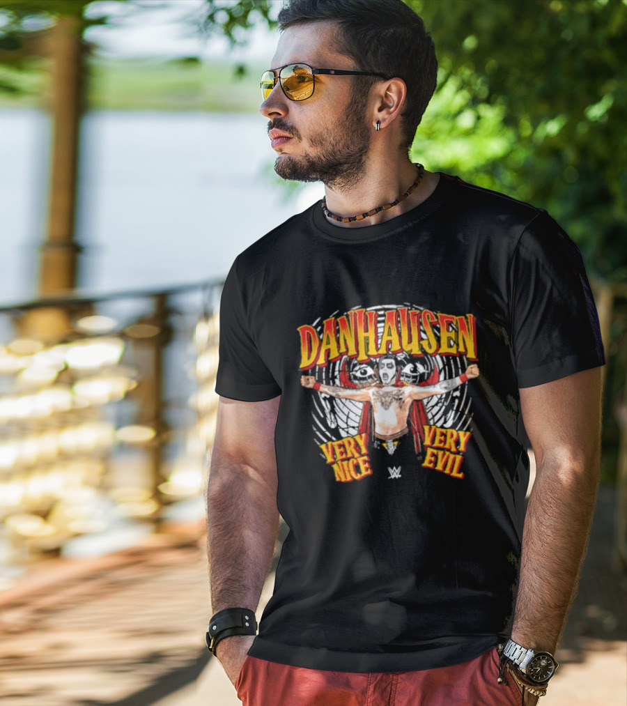 Danhausen Very Nice Very Evil WWE Wrestler T-Shirt