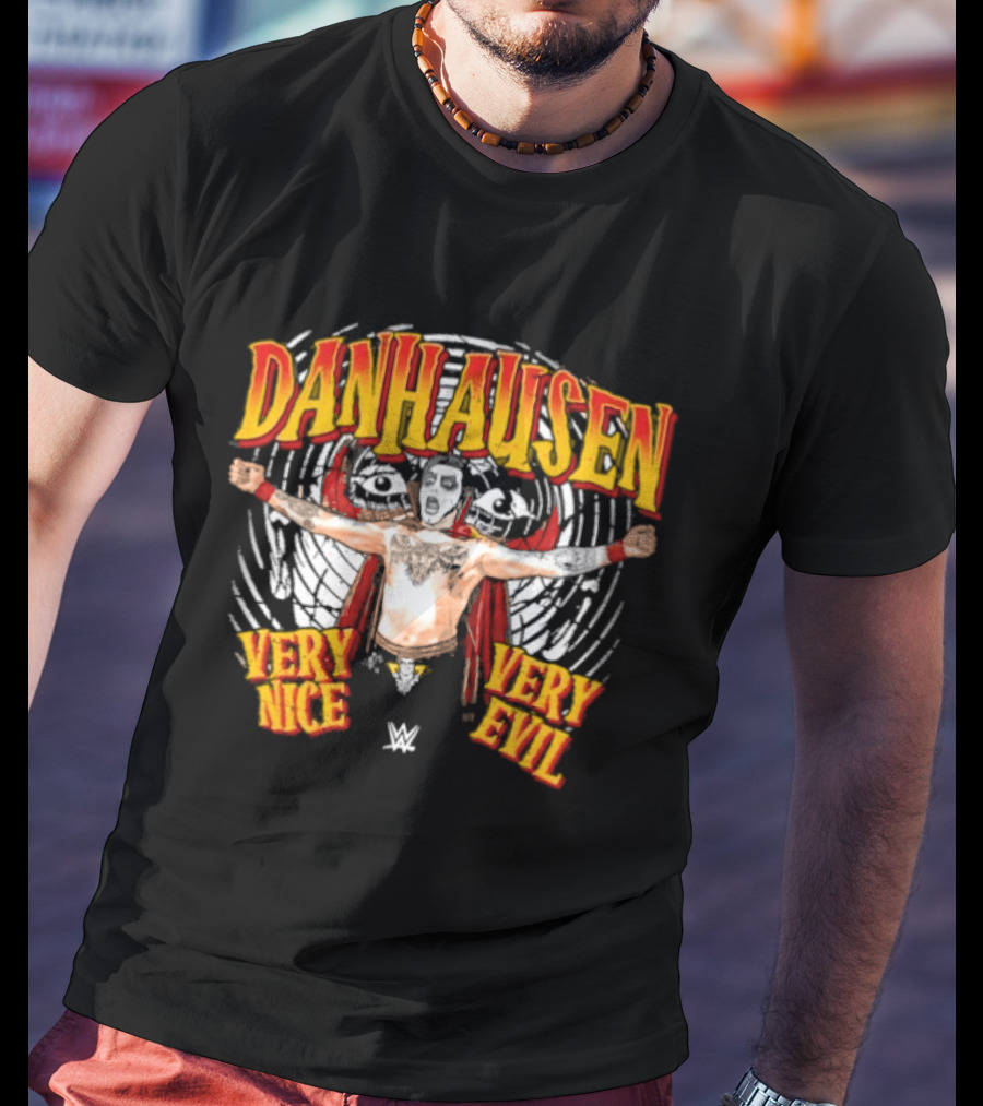Danhausen Very Nice Very Evil WWE Wrestler T-Shirt