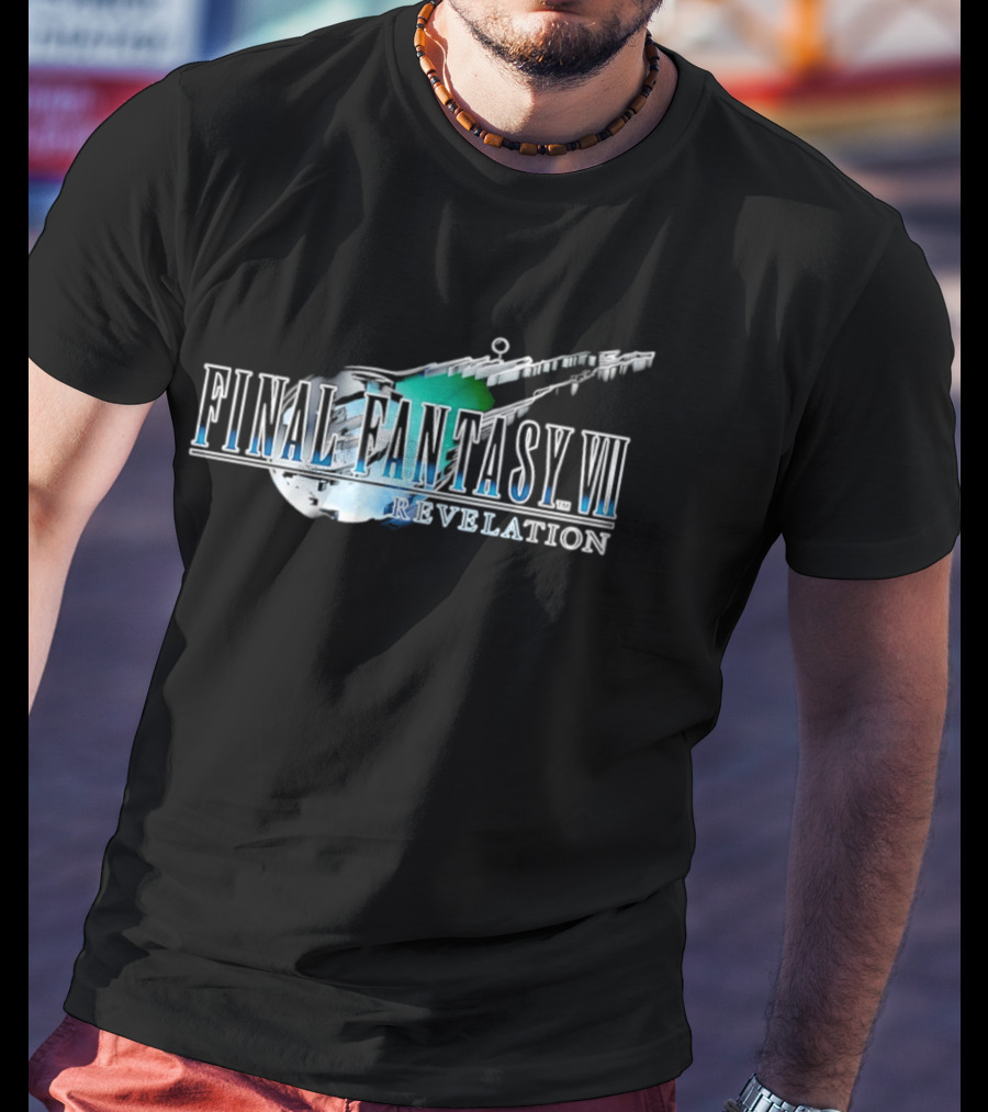 Final Fantasy VII Revelation Iconic Gaming Franchise Pop Culture T-Shirt