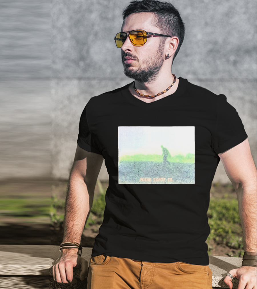 Flatspot Polar Beach Walk Contrast Polar Skate Co T-Shirt