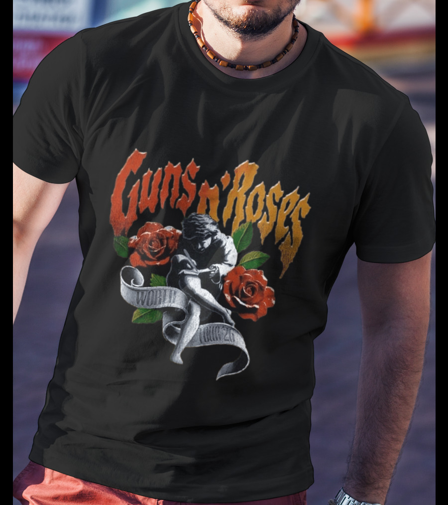 Guns N Roses World Tour 2026 Exclusive Dates T-Shirt