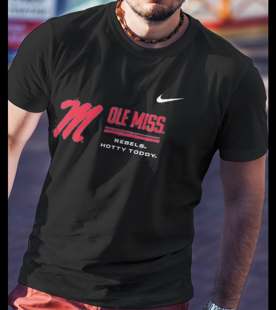 Nike Ole Miss Rebels Hotty Toddy Velocity M T-Shirt