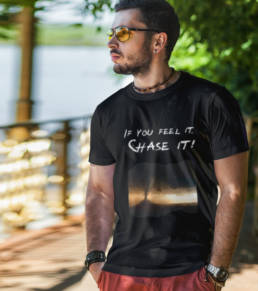 If You Feel It Chase It Beryl Hurricane Anime 2024 T-Shirt