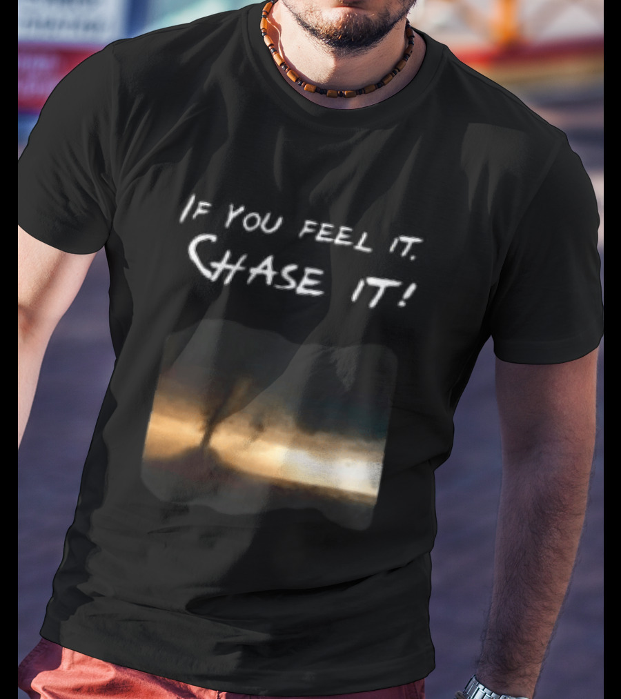 If You Feel It Chase It Beryl Hurricane Anime 2024 T-Shirt