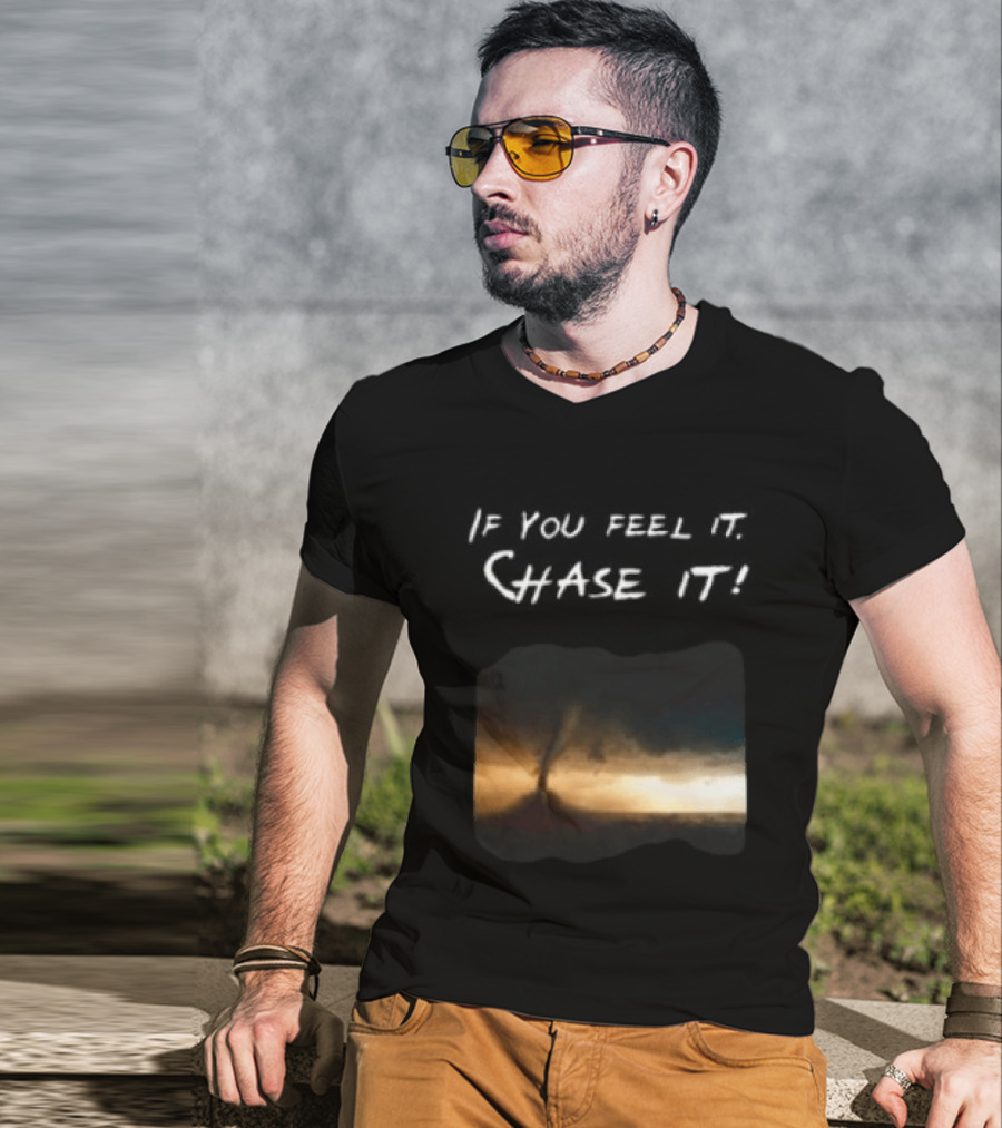 If You Feel It Chase It Beryl Hurricane Anime 2024 T-Shirt