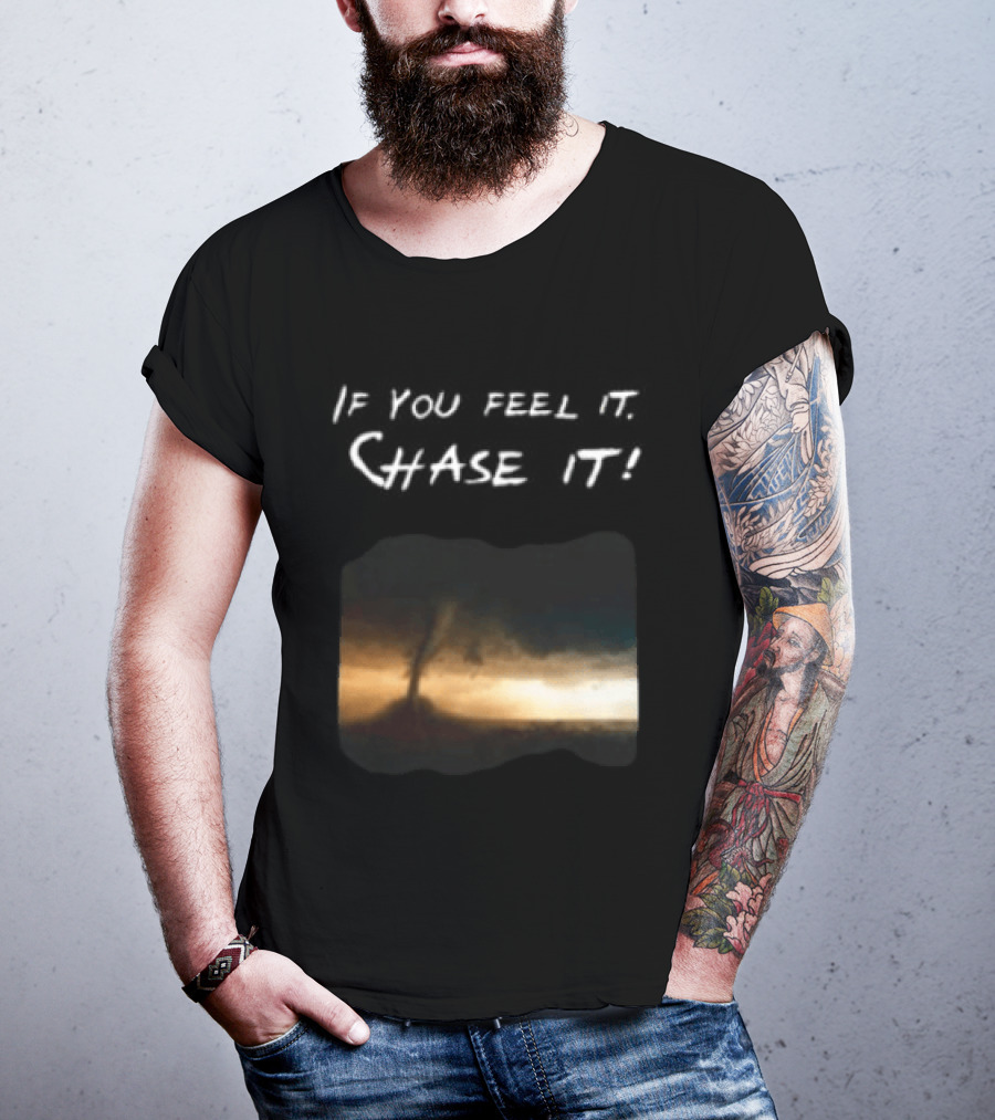 If You Feel It Chase It Beryl Hurricane Anime 2024 T-Shirt