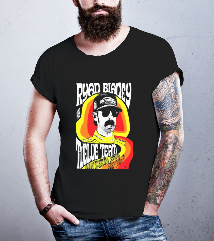 Ryan Blaney 12 Tribute Team Michigan International Speedway June 7 2026 T-Shirt