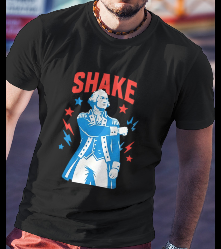 Shake And Bake George Washington America Drinking T-Shirt