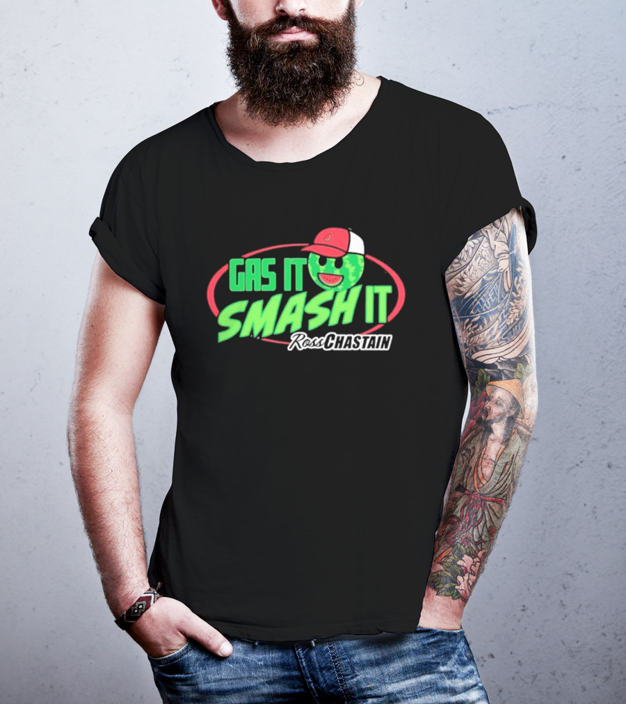 Gas It Smash It Melon Man Ross Chastain T-Shirt