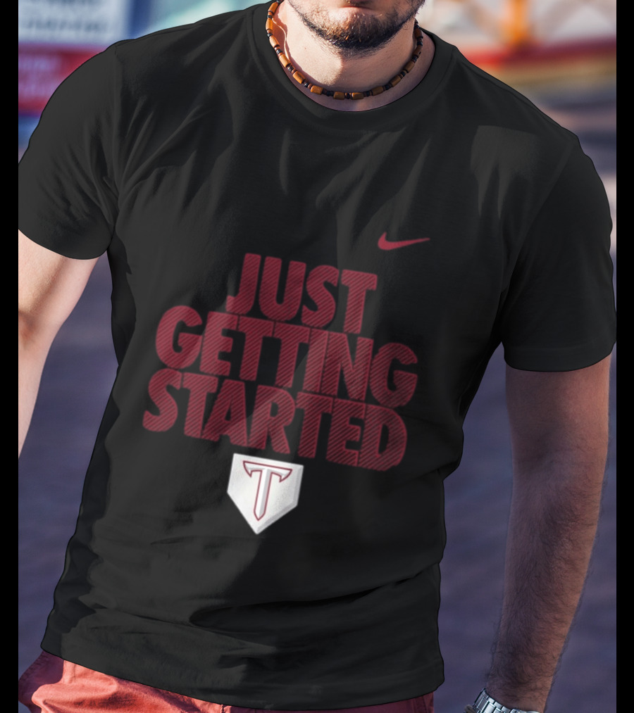 Nike Troy Trojans Just Getting Started T-Shirt