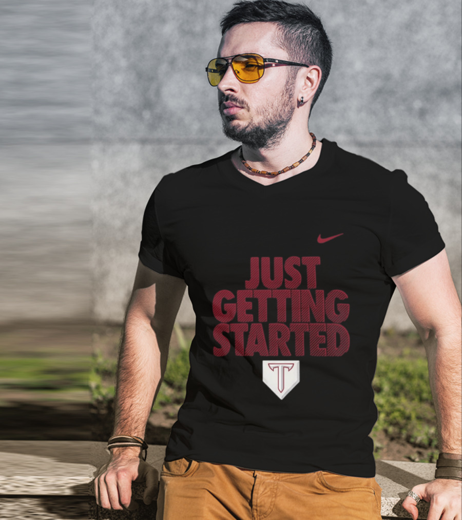 Nike Troy Trojans Just Getting Started T-Shirt