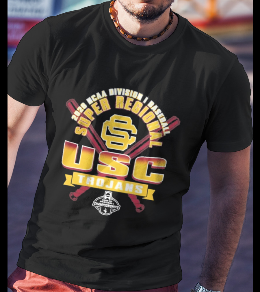 USC Trojans 2026 NCAA Division 1 Baseball Super Regional T-Shirt