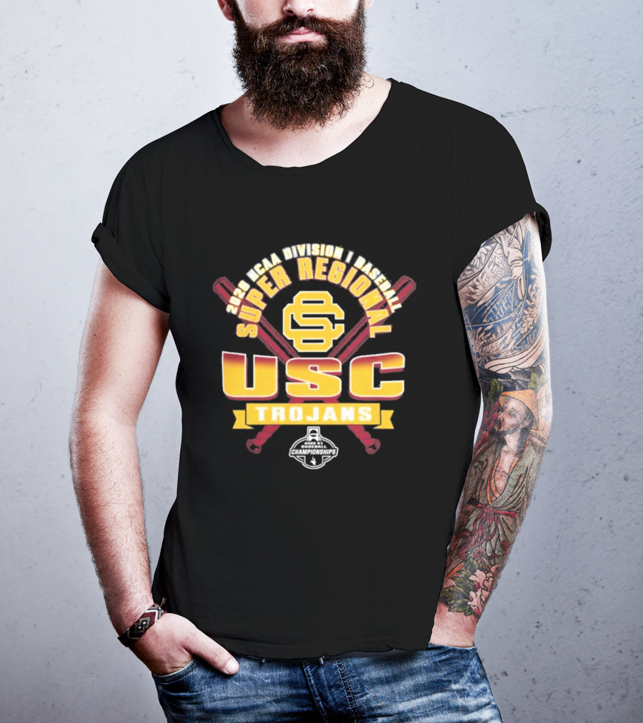 USC Trojans 2026 NCAA Division 1 Baseball Super Regional T-Shirt