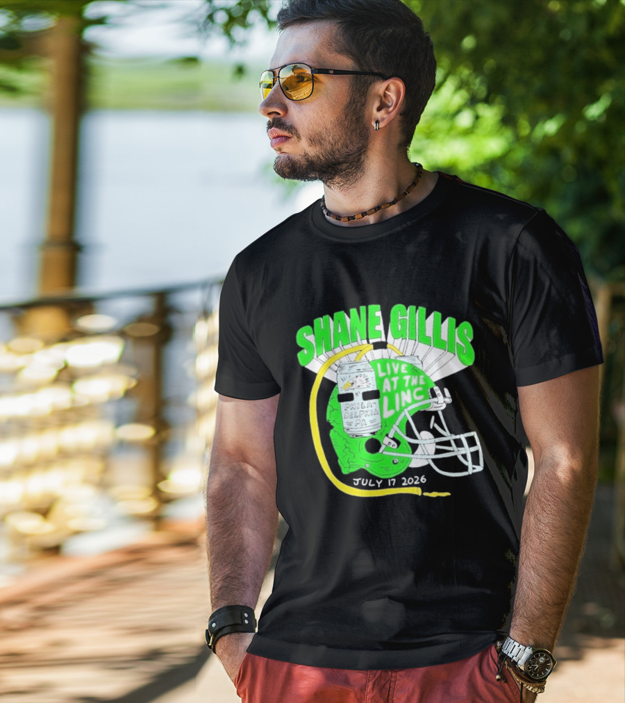 Shane Gillis Live At The Linc Philadelphia July 17 2026 Helmet T-Shirt