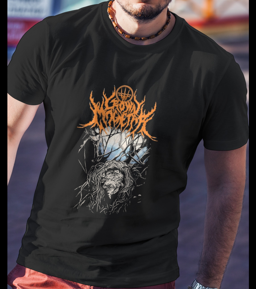 Crown Magnetar Birds Nest Intricate Abstract Symbolic T-Shirt