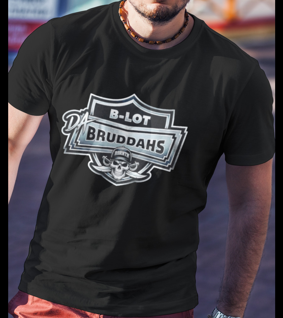 B Lot Da Bruddahs R8rntn Skull T-Shirt