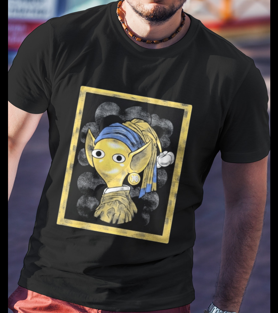 Girl With A Pellet Earring Alien Number 10 T-Shirt