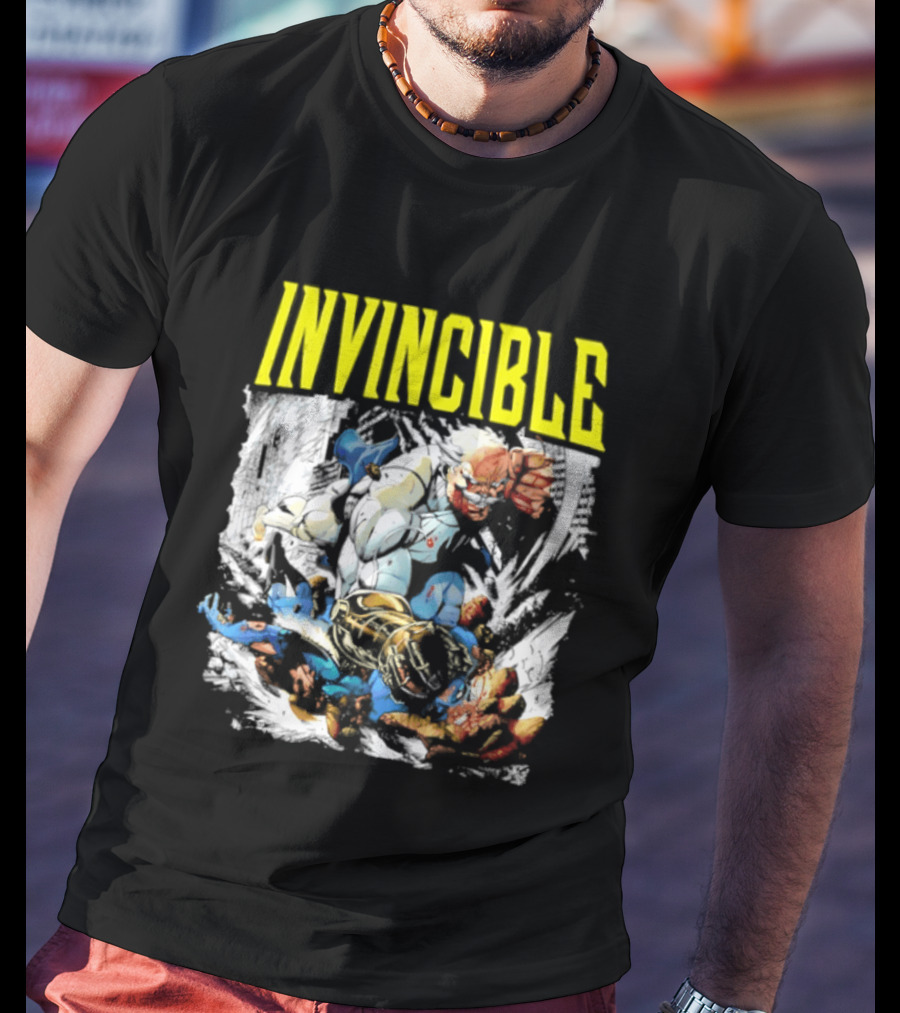 Invincible Thragg Vs Omni Man Epic Battle Comics T-Shirt