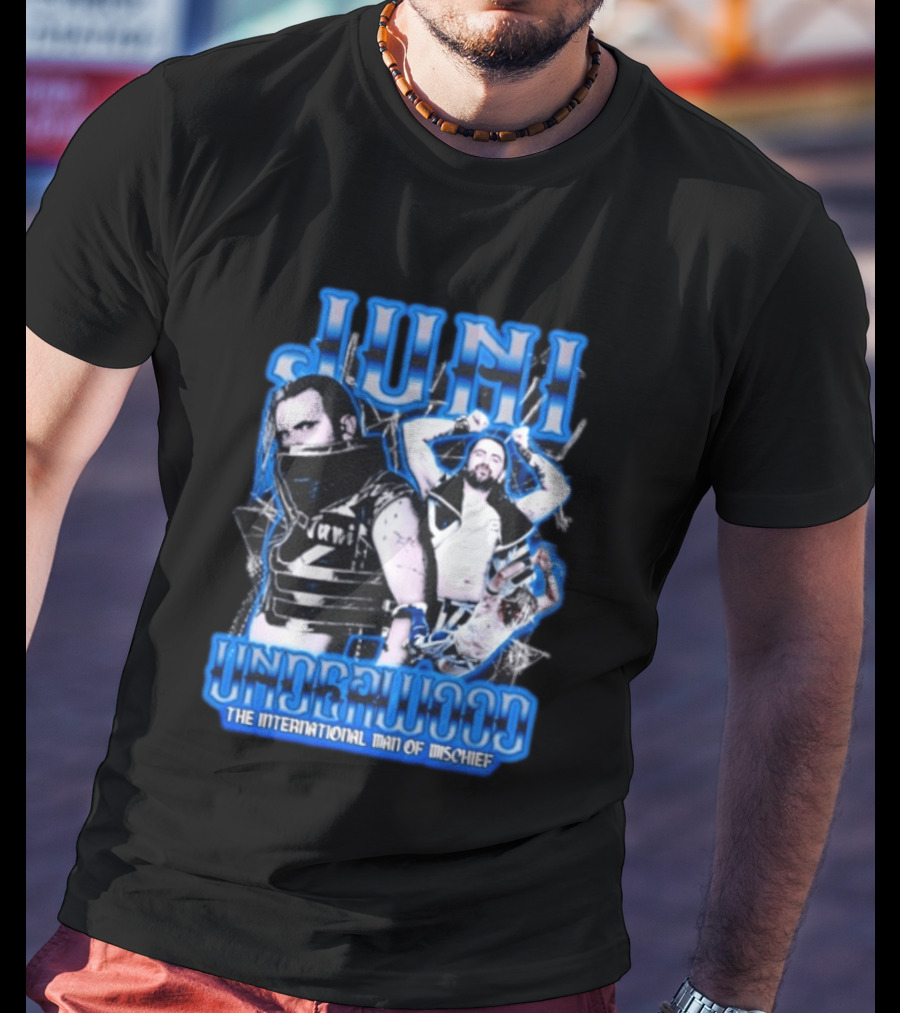 Juni Underwood The International Man Of Mischief T-Shirt