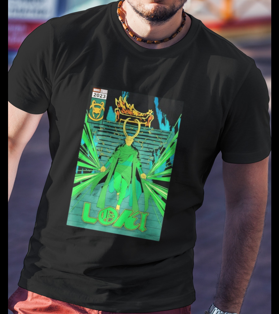 Marvel Studios Loki 2023 Season 2 God Comic T-Shirt