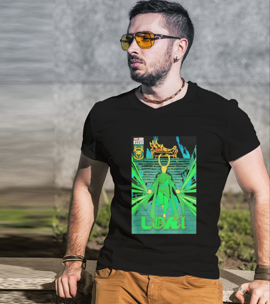 Marvel Studios Loki 2023 Season 2 God Comic T-Shirt