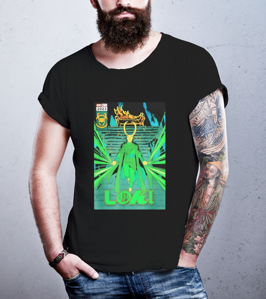 Marvel Studios Loki 2023 Season 2 God Comic T-Shirt