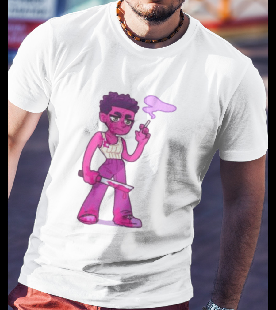 Amc Shop Interview With The Vampire Very Merry Mart Louis Smoking Knife T-Shirt