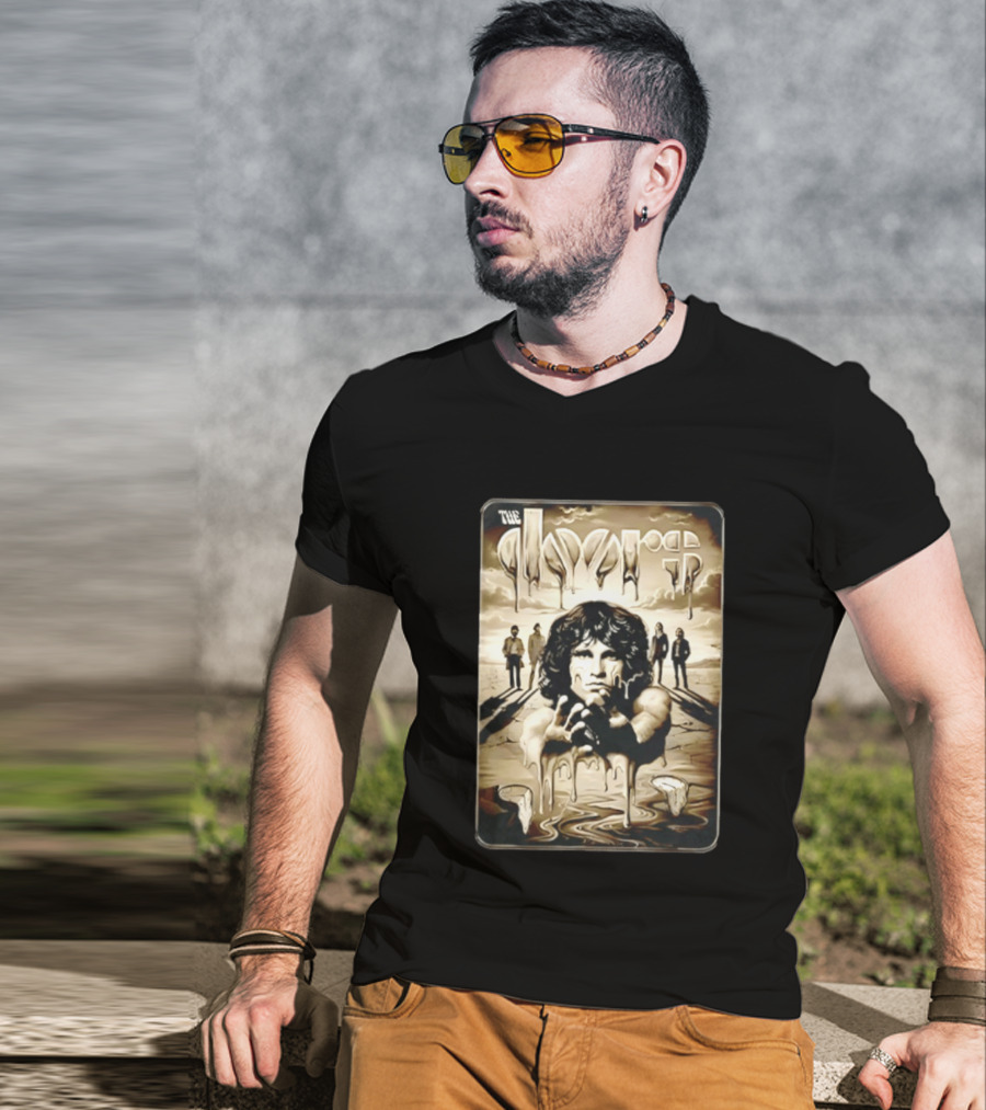 The Doors Break On Through Salvador Dali Style Jim Morrison T-Shirt
