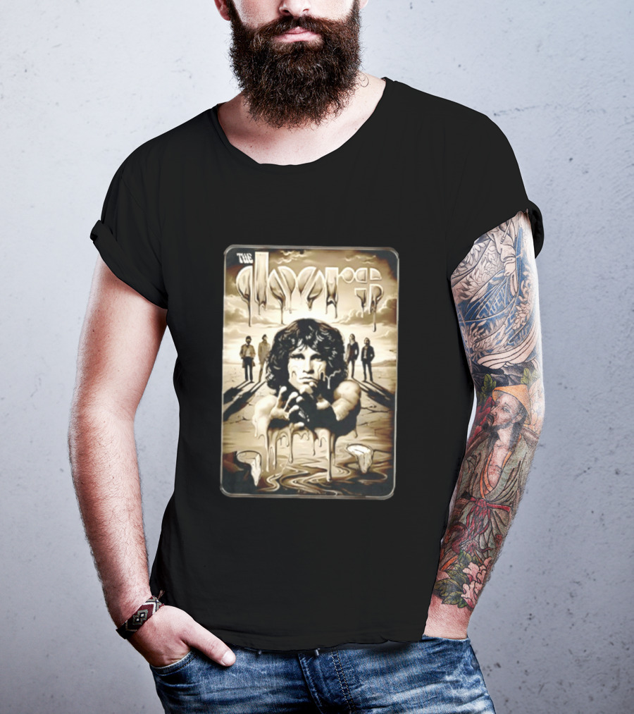 The Doors Break On Through Salvador Dali Style Jim Morrison T-Shirt