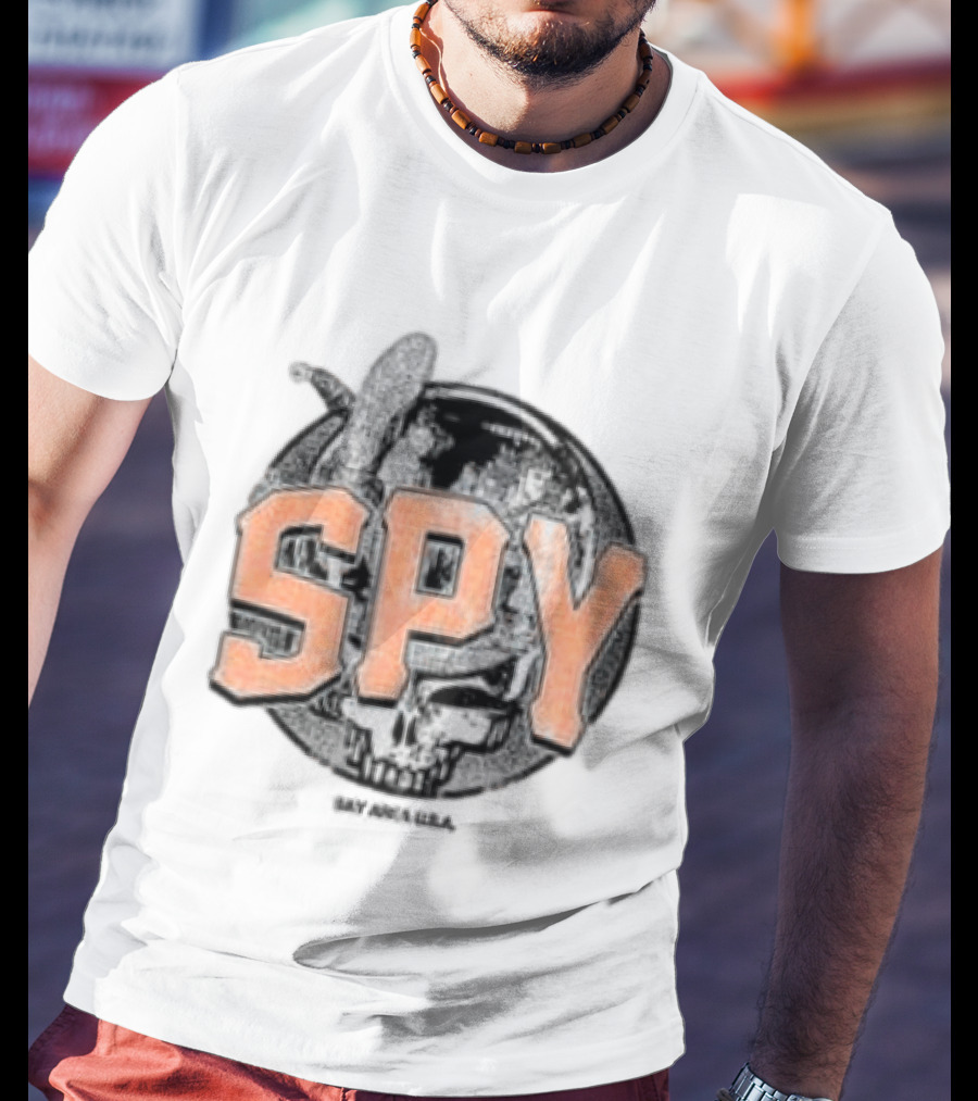 Imprint Spy San Francisco Giants Skull Baseball T-Shirt