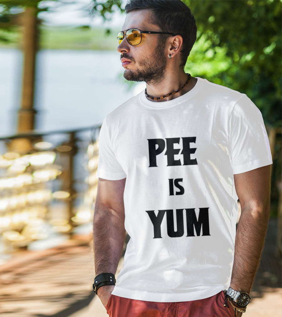 Pee Is Yum Humor Joke Funny Saying T-Shirt