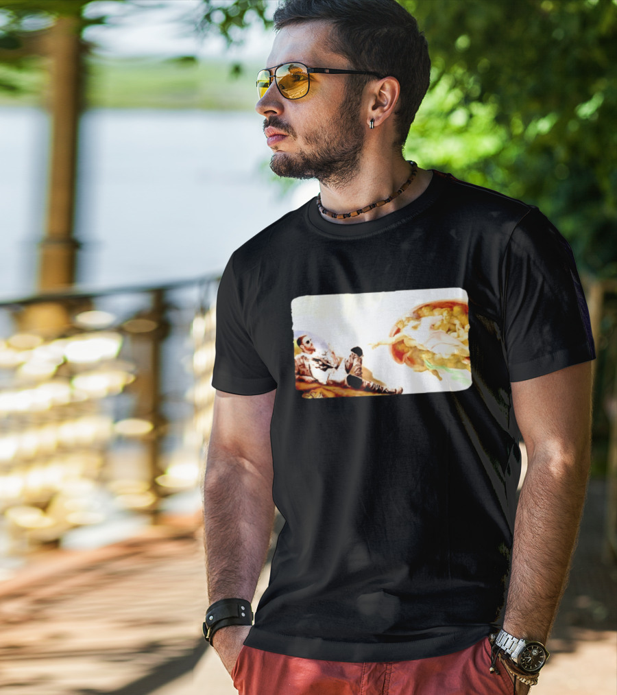 AEW Orange Cassidy The Creation Of Adam T-Shirt