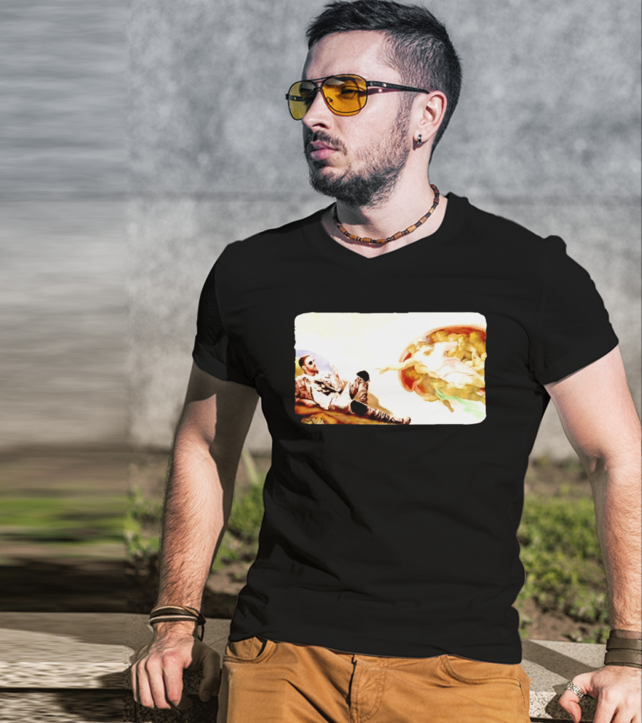 AEW Orange Cassidy The Creation Of Adam T-Shirt