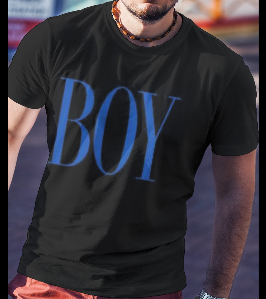 Boy Harsher Store Boy Bold Lettering T-Shirt