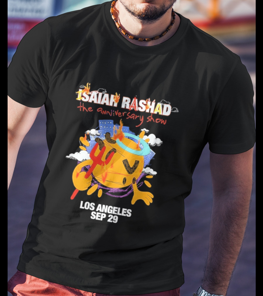 Isaiah Rashad The Anniversary Show Los Angeles Sep 29 T-Shirt
