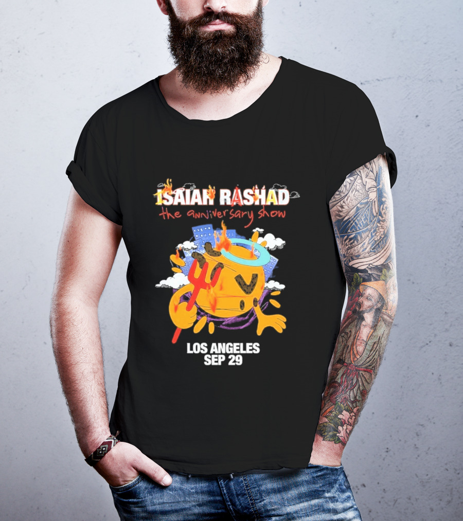 Isaiah Rashad The Anniversary Show Los Angeles Sep 29 T-Shirt