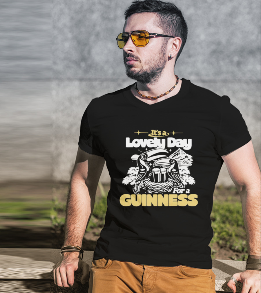 It's A Lovely Day For A Guinness Toucan T-Shirt