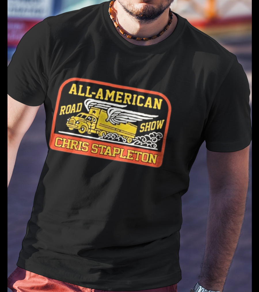Chris Stapleton All American Road Show Winged Truck T-Shirt