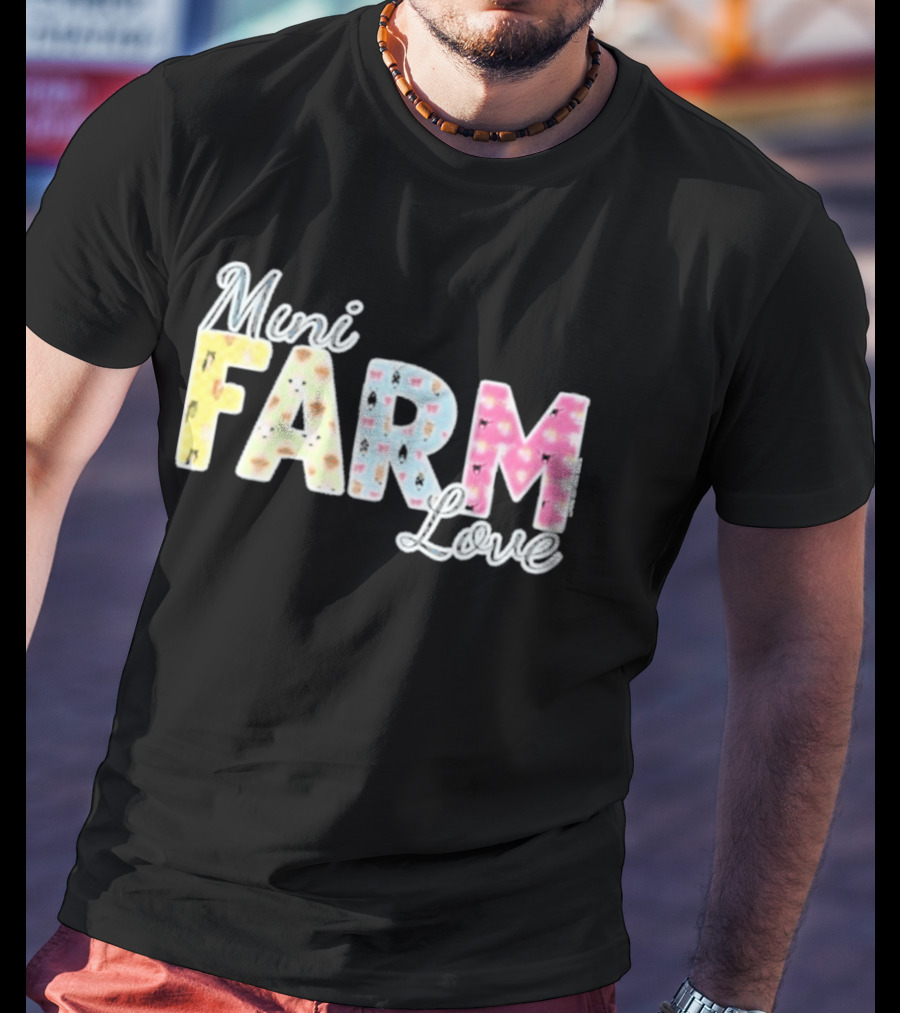 Mini Farm Love Floral Pastel T-Shirt