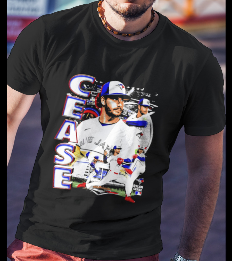 Dylan Cease Toronto Blue Jays MLB 2026 CEASE T-Shirt