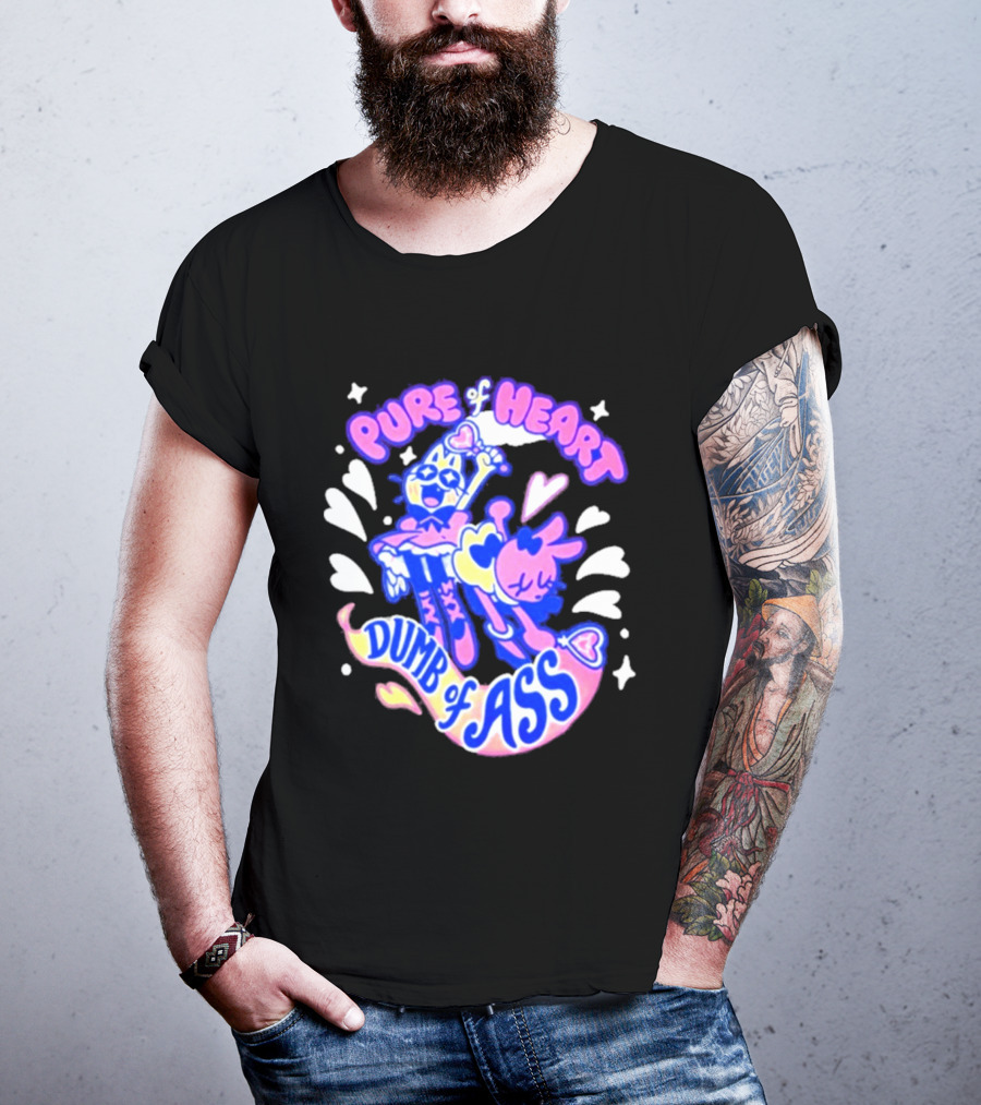 Pure Heart Dumb Of Ass Giraffalope Fun T-Shirt