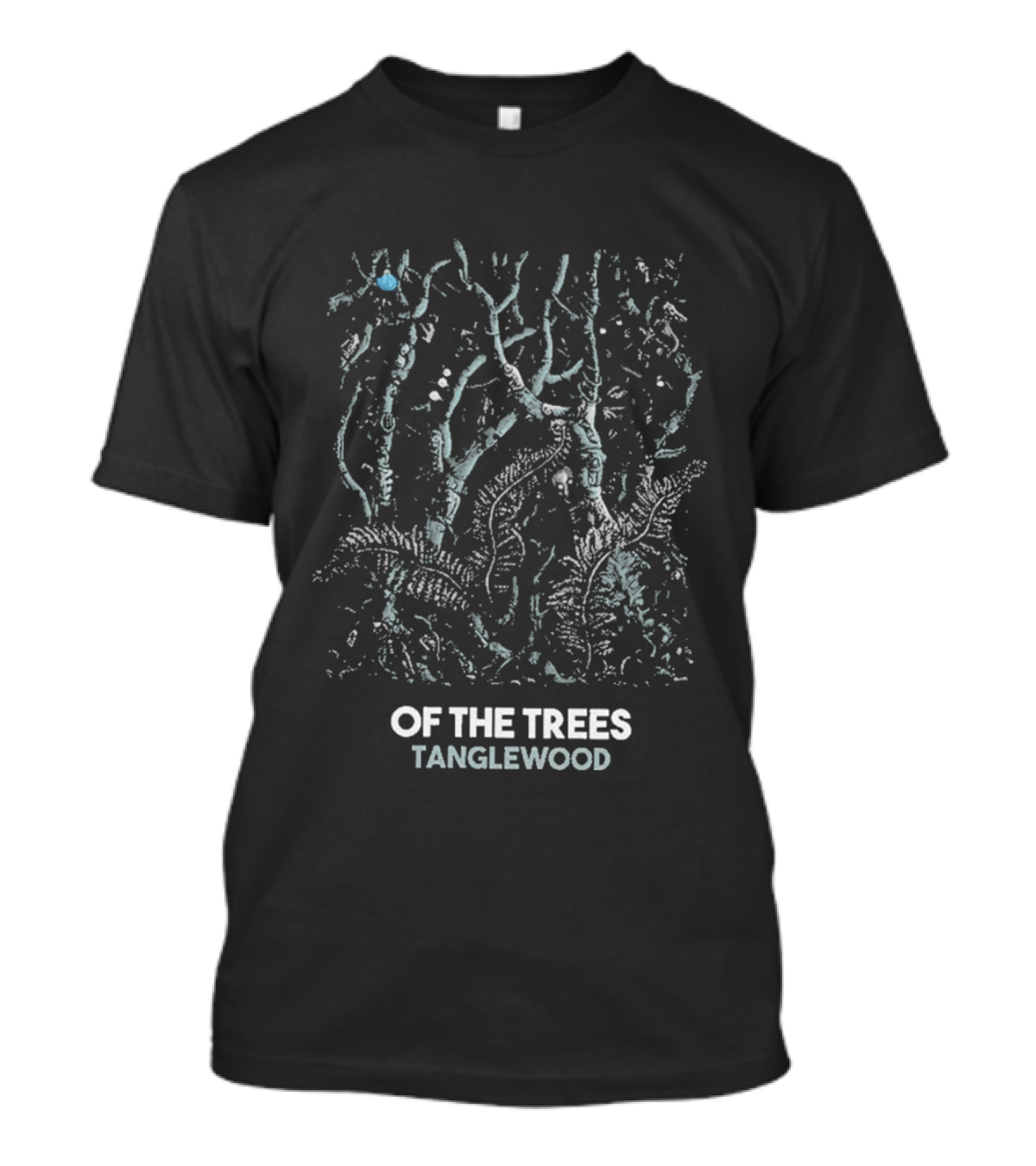 Of The Trees Tanglewood Forest Branches And Ferns T-Shirt
