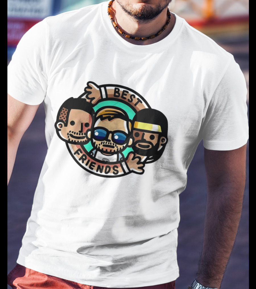 All Elite Wrestling Best Friends Cartoon Characters T-Shirt