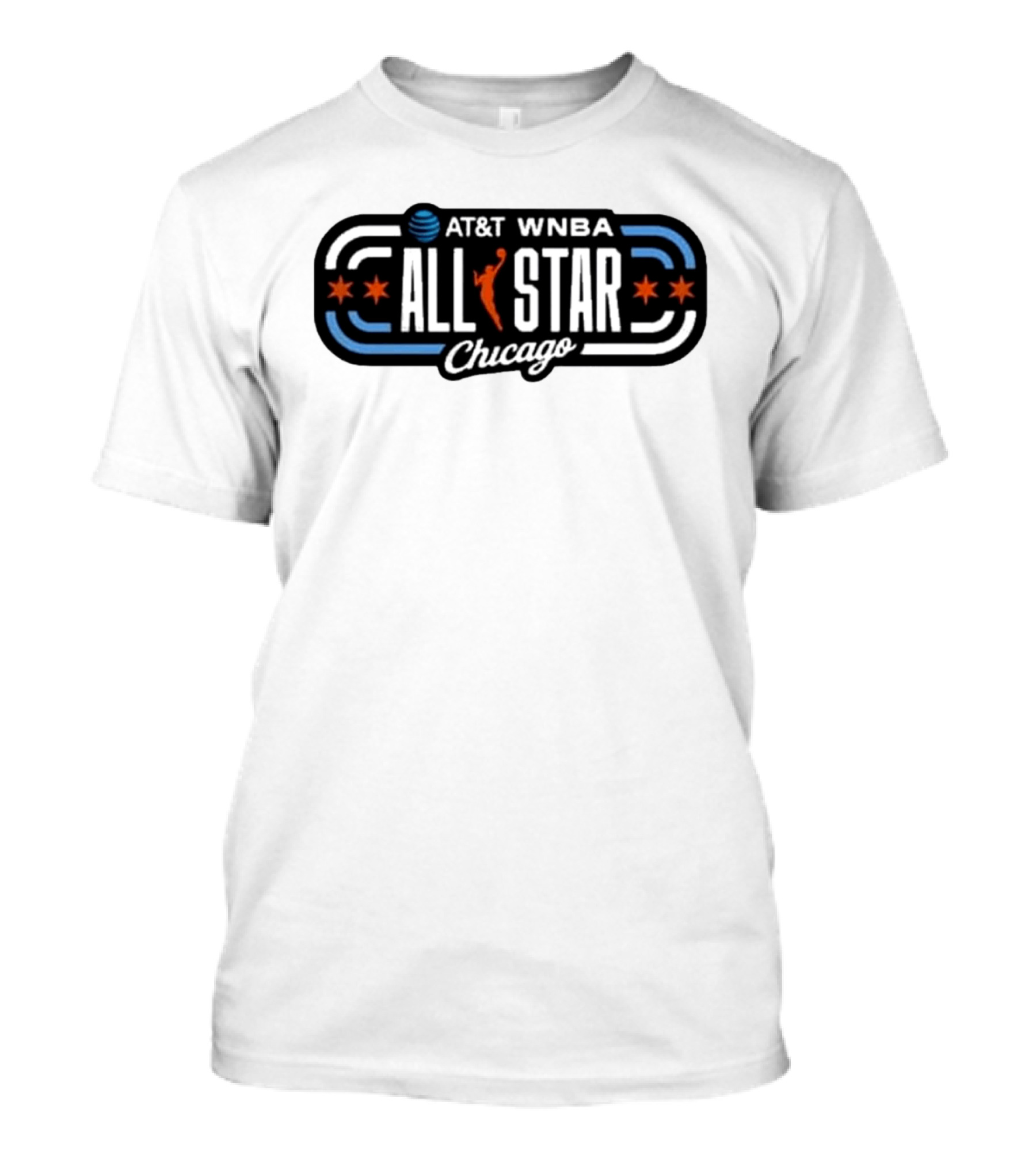 AT&T WNBA All Star Chicago 2026 United Center July 25 T-Shirt
