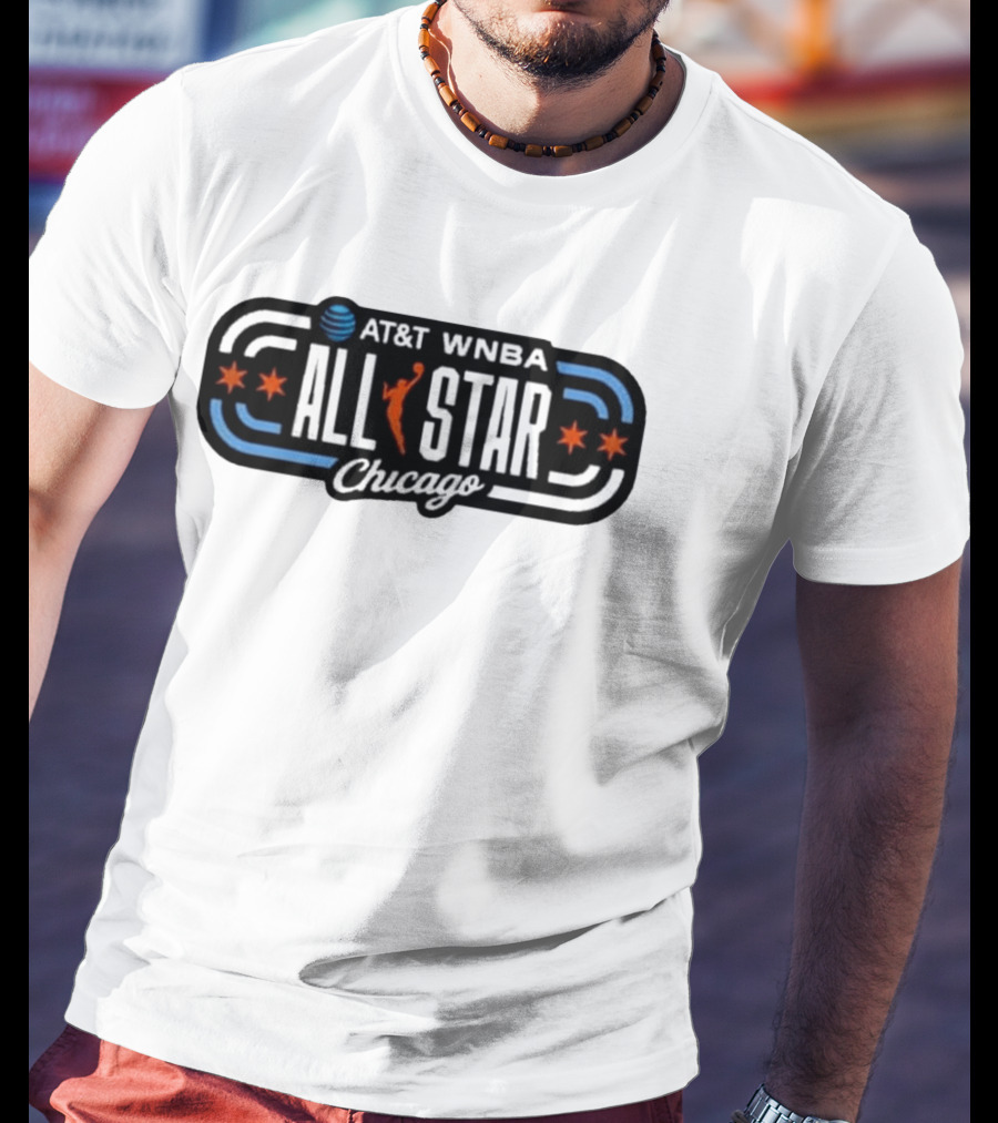 AT&T WNBA All Star Chicago 2026 United Center July 25 T-Shirt