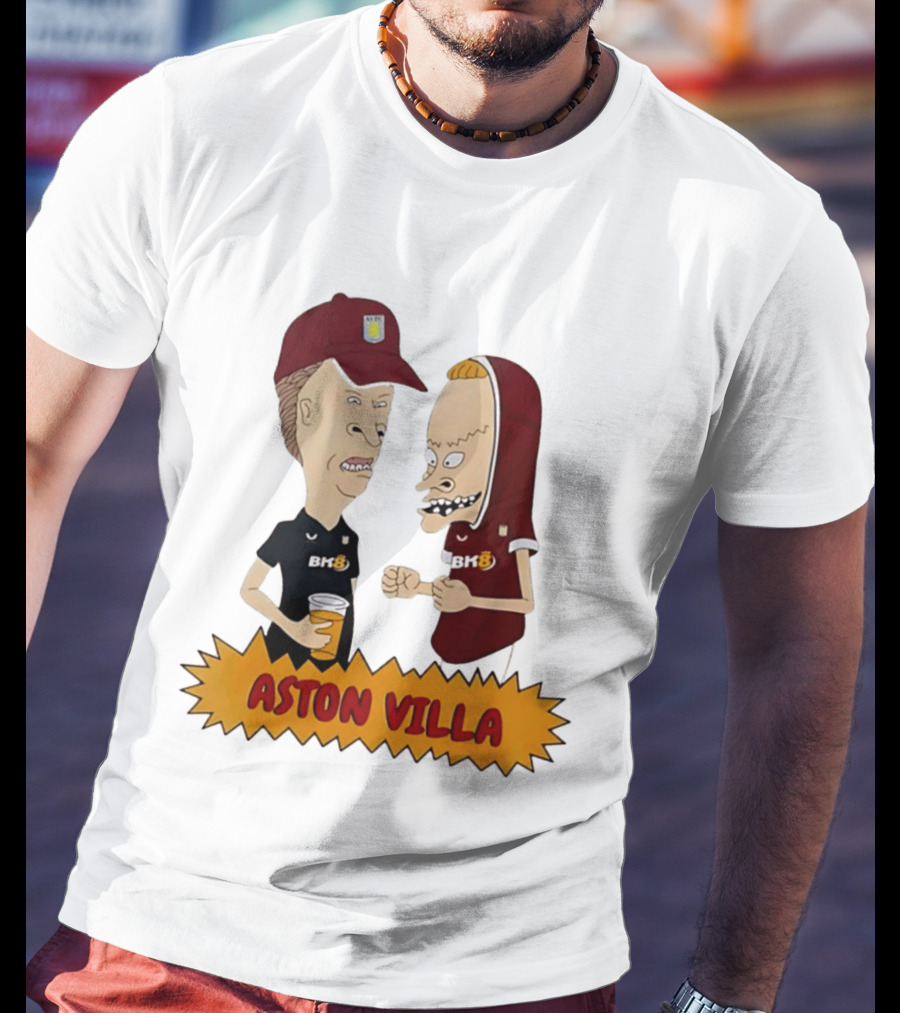 Aston Villa Beavis And Butt Head BK8 T-Shirt