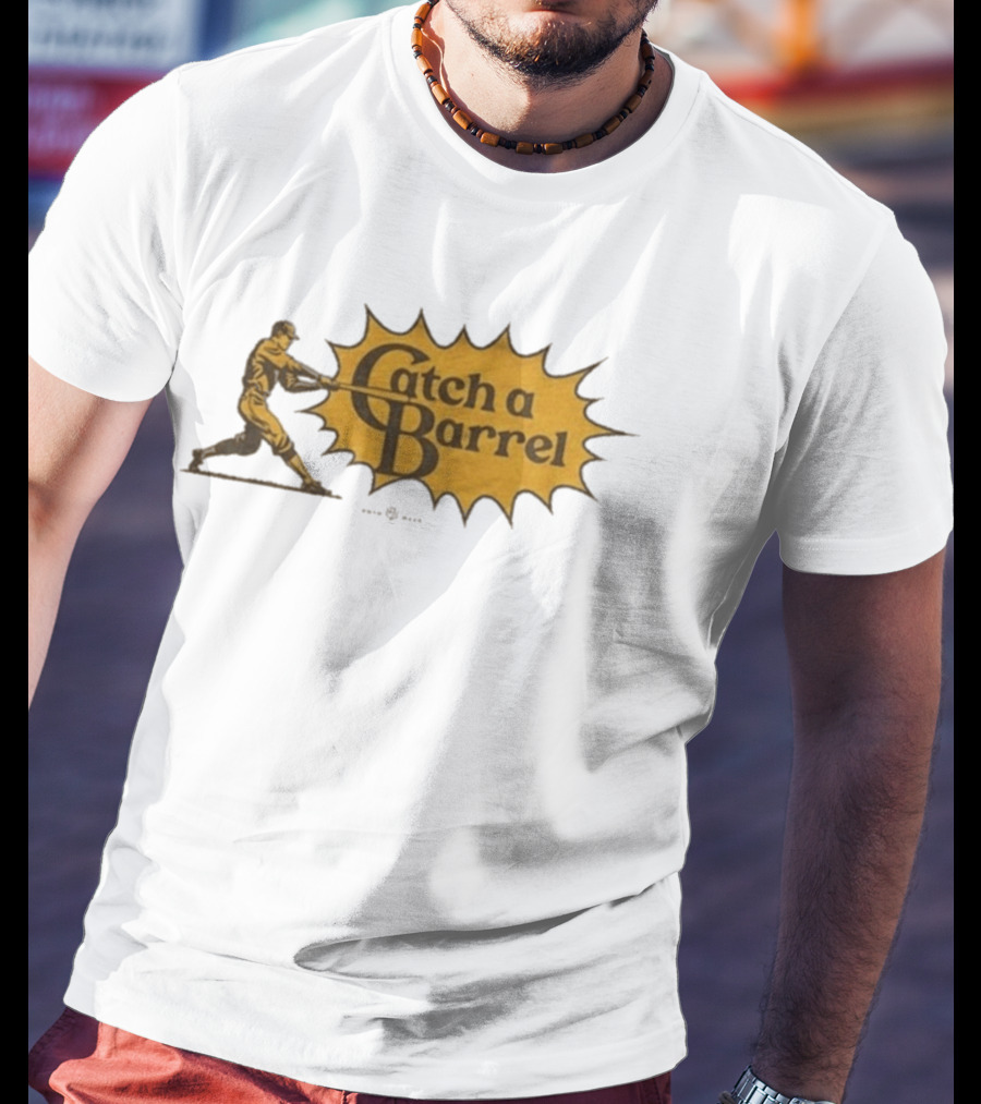 Jackson Merrill Catch A Barrel San Diego Padres Baseball T-Shirt