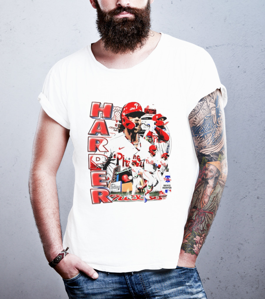 Bryce Harper Phillies Citizens Bank Park Moments 2026 T-Shirt